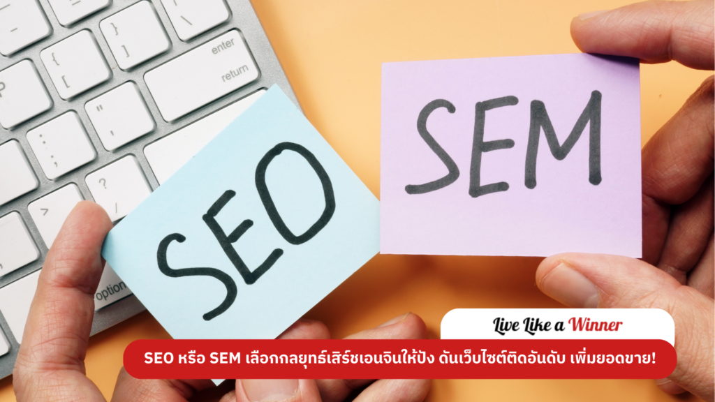 what choose seo or sem